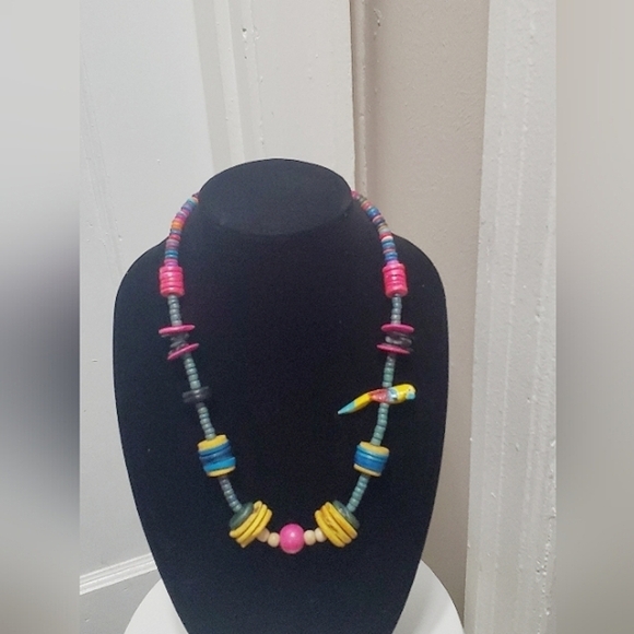 Multicolor Vacation Beaded Necklace. 🌴 - Picture 4 of 6